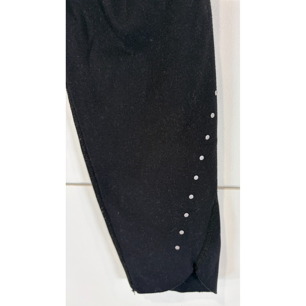 Danskin Womens Medium M Black Stretch Athleisure Yoga Pants w/ Rhinestone Accent - Picture 6 of 9